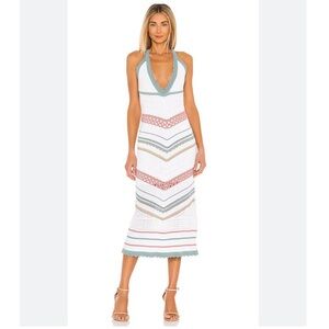 Alexis Allia crochet knit dress